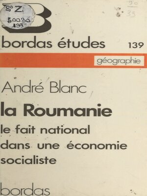 cover image of La Roumanie